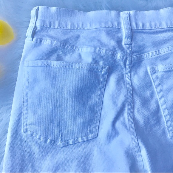 J. Crew Vintage crop jean in destroyed white - Picture 7 of 7